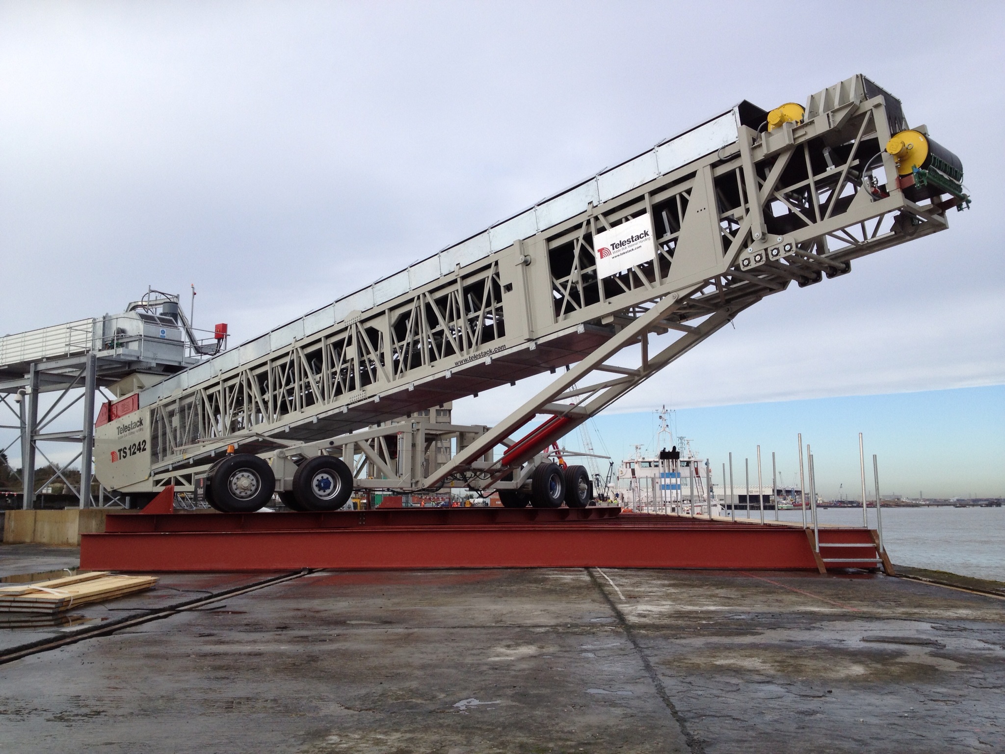 Northfleet quarry conveyor section